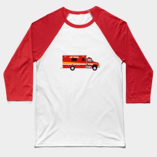 Broward Sheriff Fire Rescue Ambulance (old skin) Baseball T-Shirt